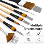 Bougimal 32-Piece Artist Brush Set for Various Mediums