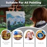 Bougimal 32-Piece Artist Brush Set for Various Mediums