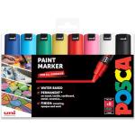 15 Posca Broad Chisel Tip Paint Markers Set