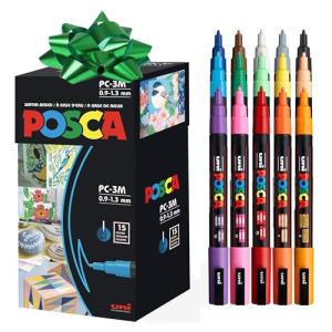 15 Posca Paint Markers with Reversible Tips