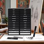 Dlicoda 24 Pcs Charcoal Sticks - Premium Drawing Kit