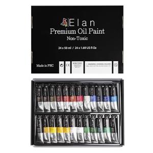 Professional Oil Paint Set: 24 Tubes, 1.7oz