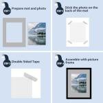 Pack of 20 Mixed Color Picture Mats