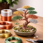 10mm Soft Brown Aluminum Wire for Jewelry Making