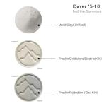 50 lbs Mid-High Fire White Pottery Clay