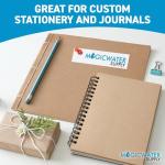 100 Chipboard Sheets - 5x7 Inch - 22pt Brown Kraft