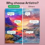 48 Color Portable Watercolor Set for Artists