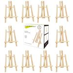 CONDA 12 Pack 11.8" Portable Tabletop Easel Set