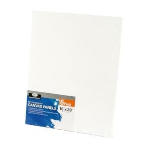 Royal & Langnickel 16x20 Canvas Panel Value Pack