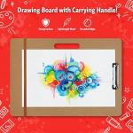 Portable Wooden Sketch Board - 13x17 Art Supplies
