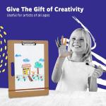 Portable Wooden Sketch Board - 13x17 Art Supplies