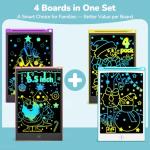 2 Pack LCD Writing Tablet, 8.5 Inch Doodle Board