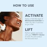 NuFACE TRINITY+ Microcurrent Facial Device Kit