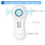 Sonic Rechargeable Facial Cleansing Brush for Women