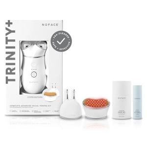 NuFACE TRINITY+ Microcurrent Facial Device Bundle