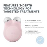 NuFACE MINI+ Microcurrent Facial Device Kit - Sandy Rose