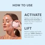 NuFACE MINI+ Microcurrent Facial Device Kit - Sandy Rose