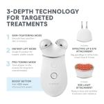 NuFACE TRINITY+ Microcurrent Facial Device Bundle