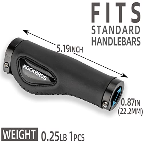 ROCKBROS Soft Gel Dual Lock Bicycle Handlebar Grips
