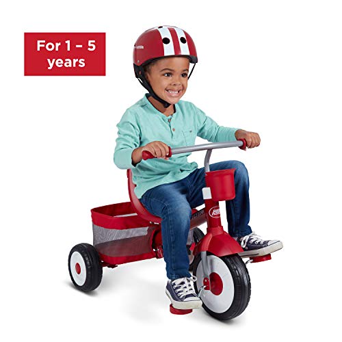 Radio Flyer Toddler Trike, 4-in-1 Stroll 'N Trike