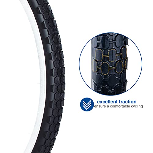ZUKKA 26" x 2.125" Folding Beach Cruiser Tires