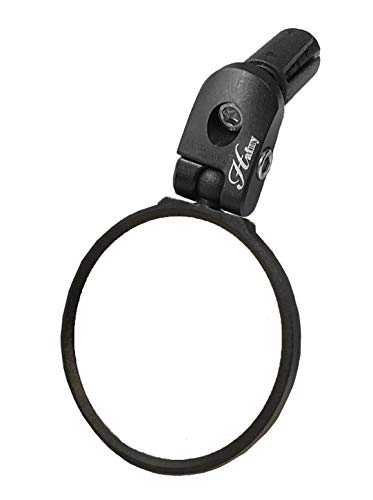 Hafny Bar End Bike Mirror, Stainless Steel Lens