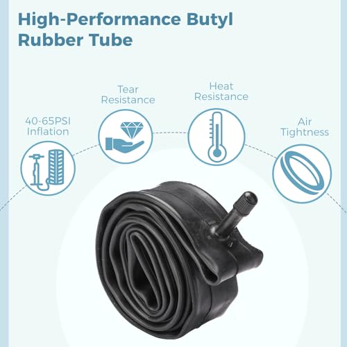 Mountain Bike Tires & Tubes Bundle, Puncture-Resistant, 20