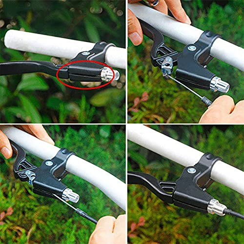 Lomodo 4 Piece Bicycle Brake Set - Aluminum Levers, Brake Wire