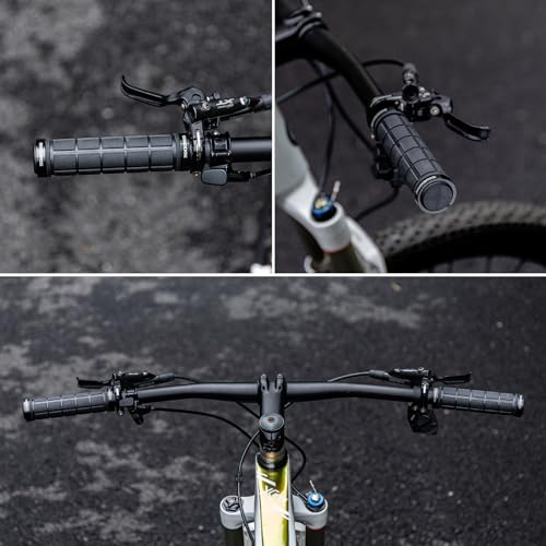 ROCKBROS 4Pcs(2 Pairs) Double Lock On Bike Grips