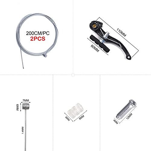 Universal Complete V Bike Brakes Set for Mountain and Road Bikes