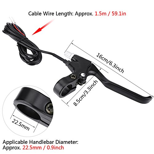 Diohce E-Bike Bicycle Electric Brake Lever Replacement (1 Pair)