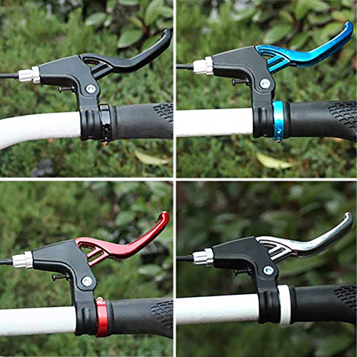 Lomodo 4 Piece Bicycle Brake Set - Aluminum Levers, Brake Wire
