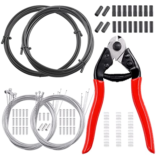 Swpeet 83Pcs Stainless Steel Bike Cable Tool Kit