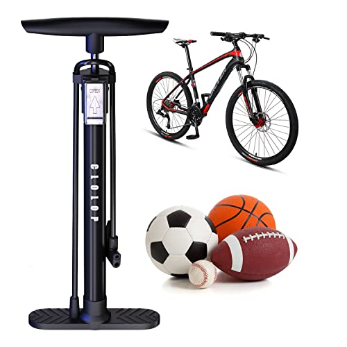 CLOLOP Portable Bike Pump for Presta & Schrader Valves