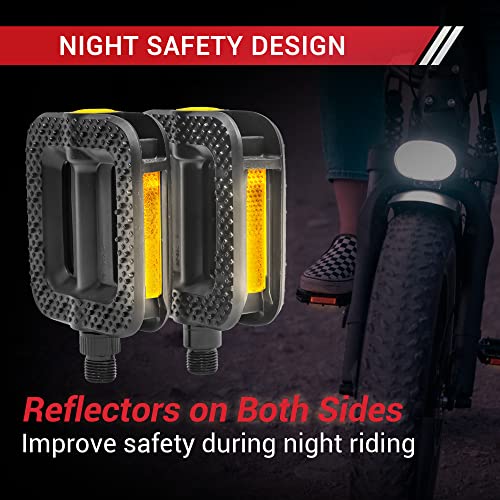 Himiway Bike Pedals - Lightweight Non-Slip Platform Pedals