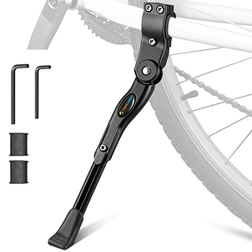 Adjustable Aluminium Bike Kickstand for 22-28 inch Bikes