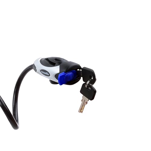 Amazon Basics Adjustable Bike Cable Lock - Black