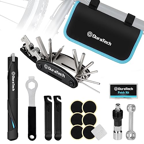 DURATECH 16-in-1 Bike Repair Kit: Portable and Versatile