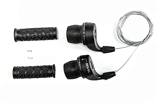 MEGHNA 18 Speed Bicycle Twist Shifter Set