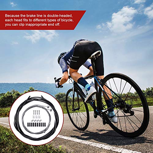Bicycle Shift Derailleur & Brake Cable Kit - Black