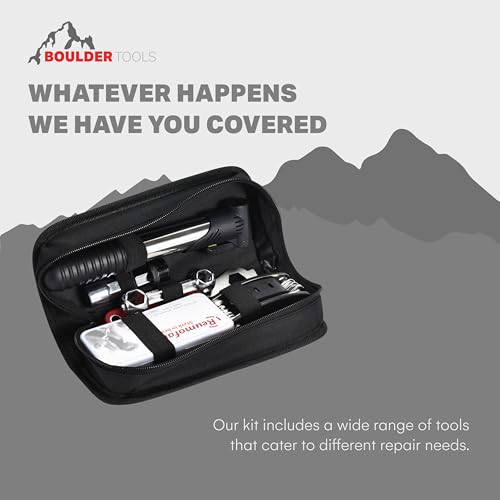 Boulder Tools Bike Repair Kit - Essential Cycling Tools