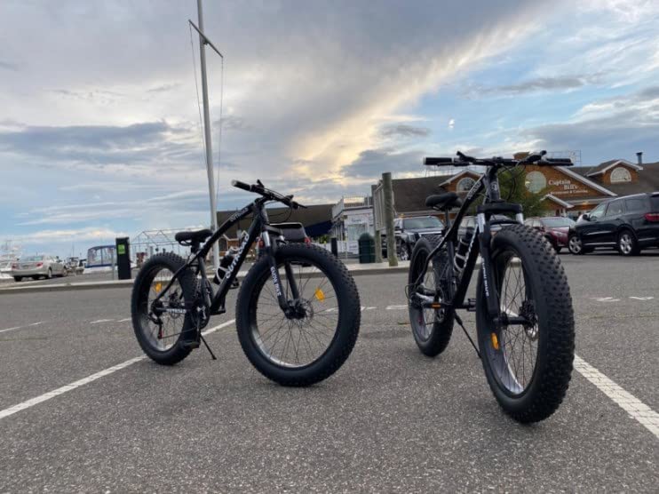 Outroad Fat Tire Mountain Bike - 26 Inch, 21 Speeds, Sand Trek Bike