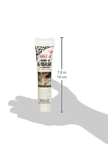 Finish Line Premium Grease, Teflon Fluoropolymer, 3.5 Ounce
