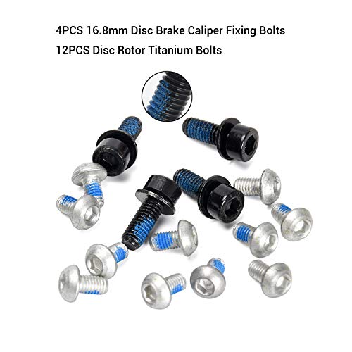 TOBWOLF 1 Pair MTB Front & Rear Brake Kit
