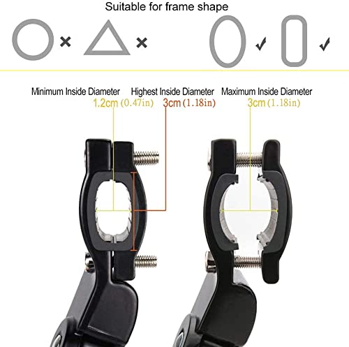 Adjustable Aluminium Bike Kickstand for 22-28 inch Bikes