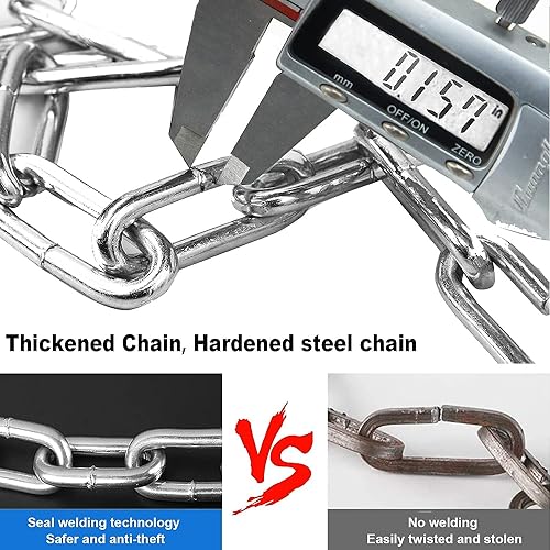 Heavy Duty Bike Chain Lock for Maximum Security