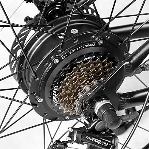 Hycline 7 Speed Freewheel MF-TZ500-7, 14-28 Tooth Sprocket