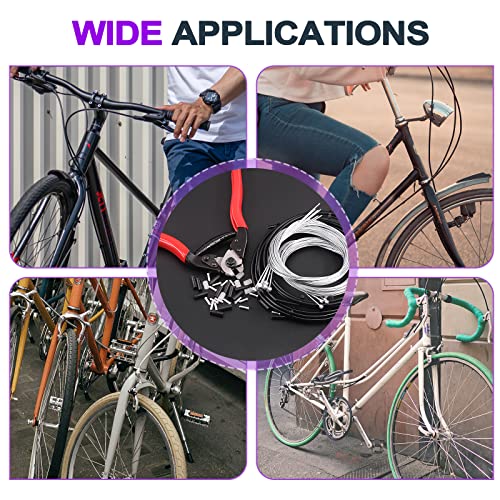 Swpeet 83Pcs Stainless Steel Bike Cable Tool Kit