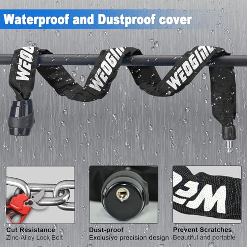 Heavy Duty Bike Chain Lock for Maximum Security