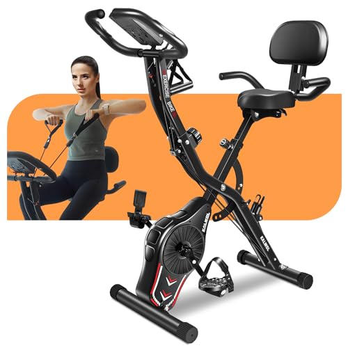 Kalwolv Foldable 5-in-1 Cycling Bike with Magnetic Resistance